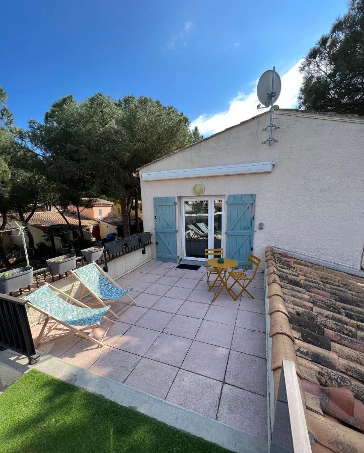 Appartement Proche Village Naturiste, Terrasse Et Parking 아그 외부 사진